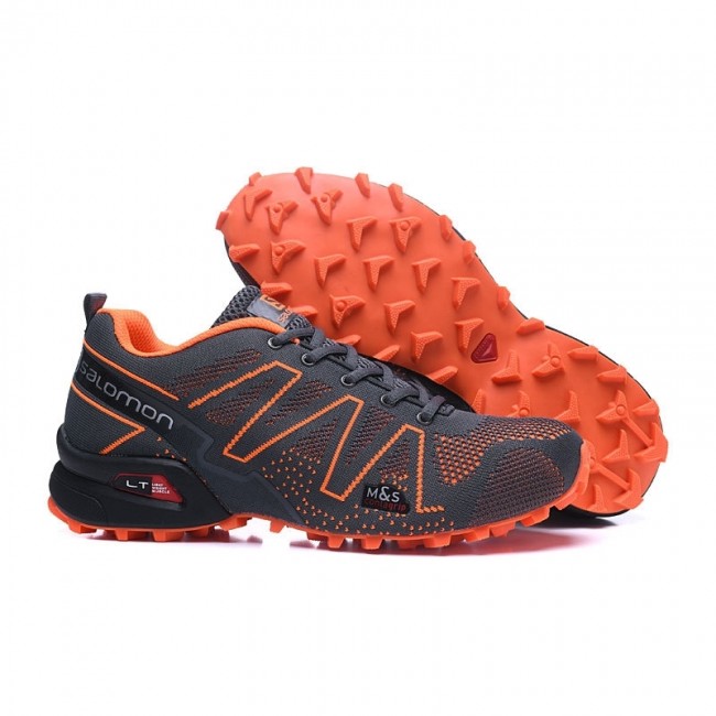 Salomon Mountain Speedcross 3.5 Men Shoes In Black Orange