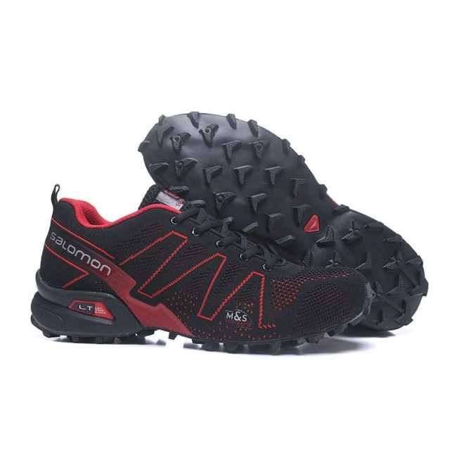 Salomon Mountain Speedcross 3.5 Men Shoes In Black Red