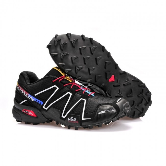 Salomon Mountain Trail Running Speedcross 3 Mens Shoes In Multi-Color