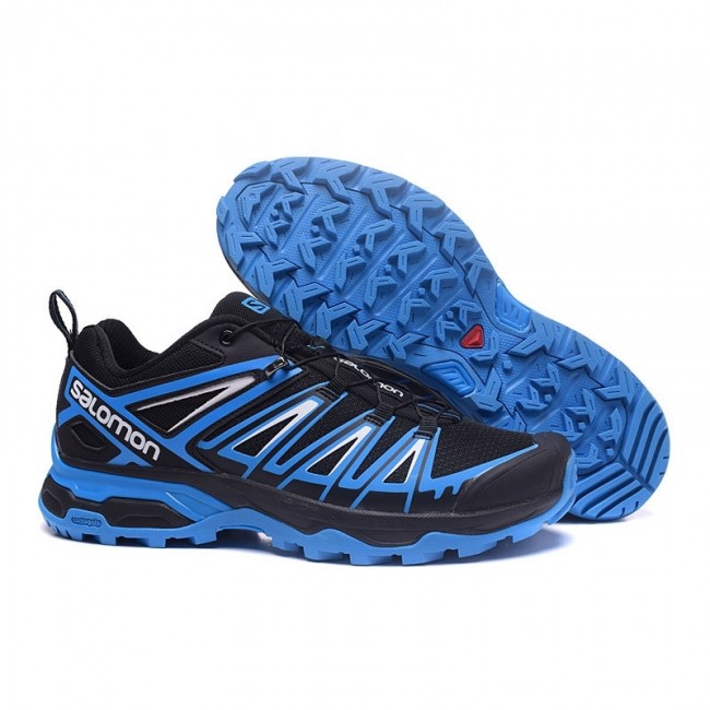Salomon Mountain Trail Running Xt Hornet 2.0 Mens Shoes In Black Blue