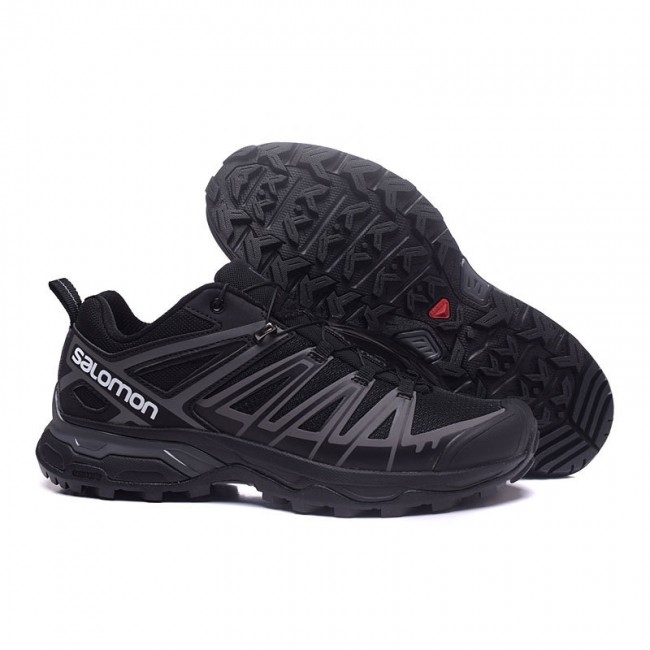 Salomon Mountain Trail Running Xt Hornet 2.0 Mens Shoes In Black Gray