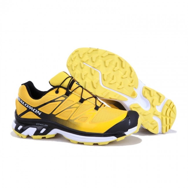 Salomon Mountain Trail Running Xt Wings 3 Para Mens Shoes In Yellow