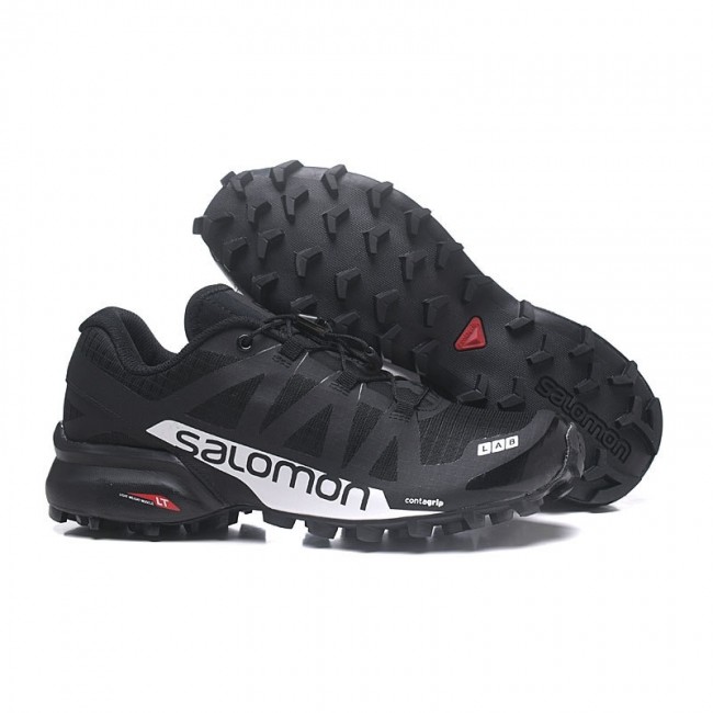 Salomon Speedcross 5 Mens Shoes In Black White