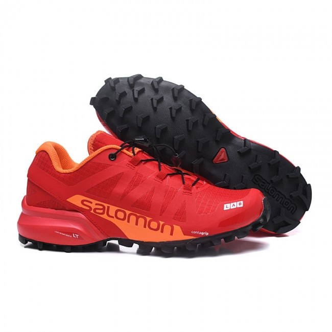 Salomon Speedcross 5 Mens Shoes In Red