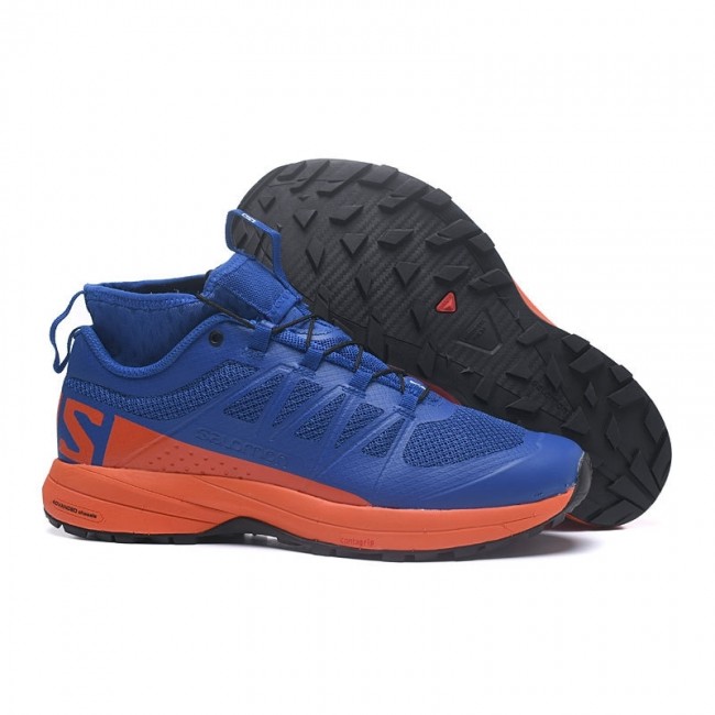 New Salomon Speedcross 3 Men Shoes In Blue Orange