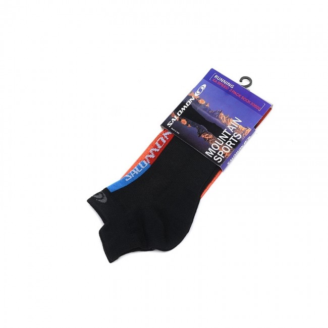 Salomon Short Socks In Black