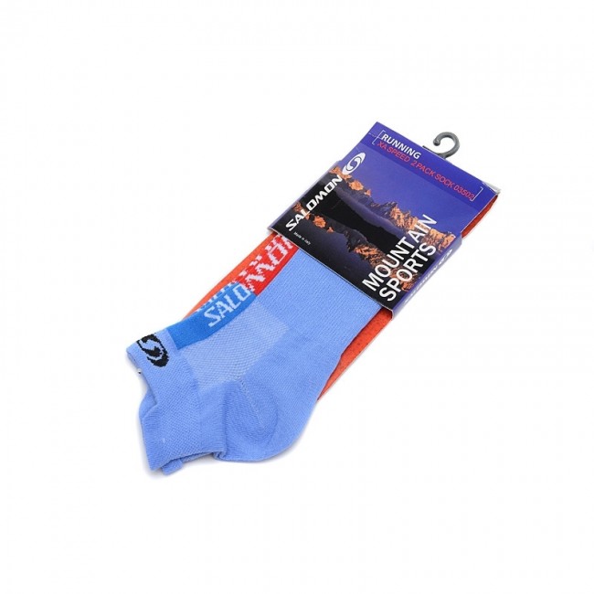 Salomon Short Socks In Blue