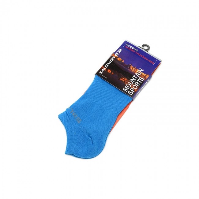 Salomon Short Socks In Navy Blue