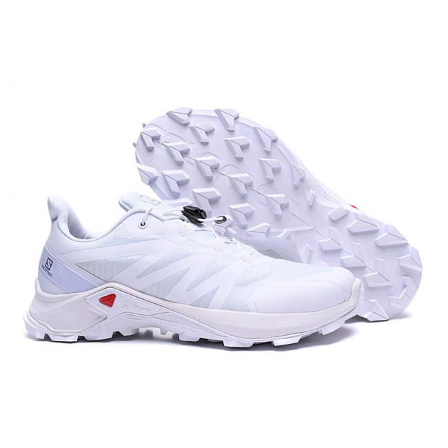 Men's Salomon Shoes Supercross Trail Running In White