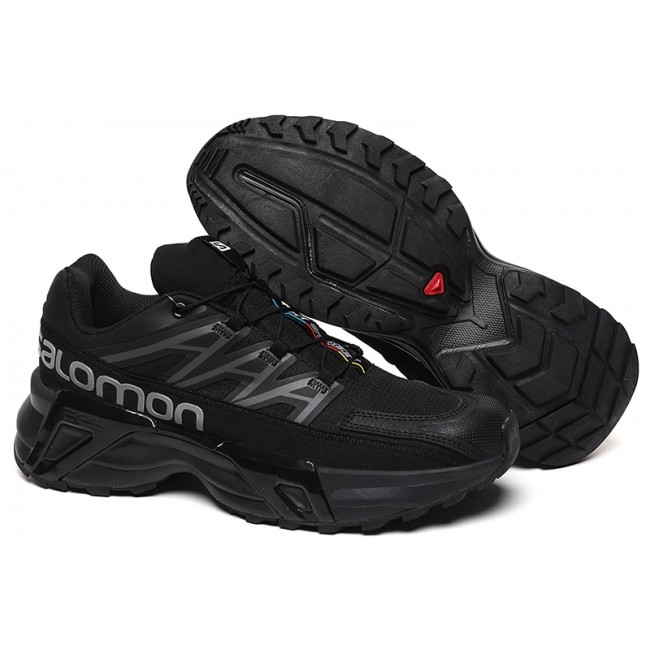 Men's Salomon Shoes XT Street In Black Dark Gray